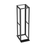Panduit R4P23CN | 4-Post Rack, 45Ru, 23 In. Deep, Cage Nut E-Rails, Black