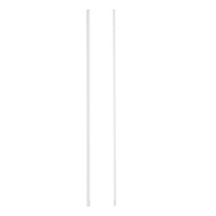 Panduit R4PRCNWH | Replacement E-Rails for R4P 4-Post, 45 RU, Cage Nut, Steel, White