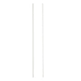 Panduit R4PRCNWH | Replacement E-Rails for R4P 4-Post, 45 RU, Cage Nut, Steel, White