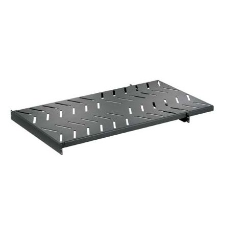 Panduit RSHLF | 4-Post Rack Shelf, 1 RU, Steel, Black, 30.5" Depth