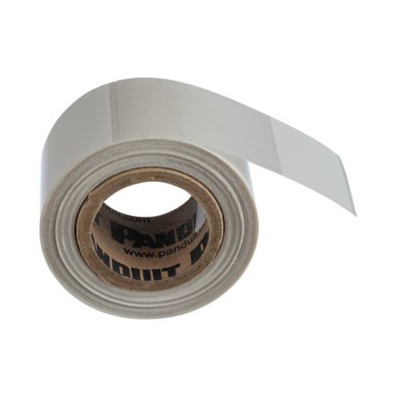 Panduit S100X225VAFY | Stronghold S100X225Vafy Refill Roll, Vinyl, White, 0.75" Label H, Pk1