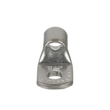 Panduit S2/0-56R-C | Tubular Ring Terminal, Non-Insulated, 2/0 AWG, 5/16"; Stud Size, Pack of 100