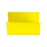 Panduit S4X4YL6NM | FiberRunner Solid Wall Channel, 4x4, Yellow