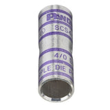 Panduit SCS4/0-X | Pan-Lug SCS4/0-X Comp. Splice, 4/0, Tin-Plated Copper, PK10