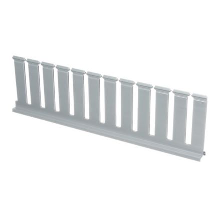 Panduit SD4H6 Slotted Duct Divider Wall, PVC, 4";H X 6 FT. Long
