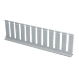 Panduit SD4H6 Slotted Duct Divider Wall, PVC, 4";H X 6 FT. Long