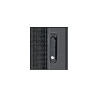 Panduit SDLOCK-002 | Cabinet Door Lock, Black, Steel Body, Aluminum Arm
