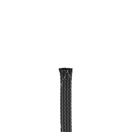 Panduit SE12PFR-TR0 | SE12PFR-TR0 Braided Sleeving, Black, FR (PET), 0.12" Nom Dia., 200', PK1