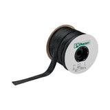 Panduit SE175P-TR0 | Se175P-Tr0 Braided Sleeving, Black, Pet, 1.75" Nom Dia., 200', Pk1
