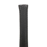 Panduit SE75PSC-CR0 | Pan-Wrap SE75PSC-CR0 Fray Resistant Sleeving, Black, PET, 0.75" Nom Dia., 100'