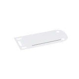 Panduit SLCT-WH | SLCT-WH Label Holder, Self-Lam Vinyl, White, 1.31"x3", PK1