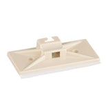 Panduit SMS-A-D15 | Sms-A-D15 Cable Tie Mount, Ivory, Abs, Rubber Adh., 2.06X1.04", Pk500