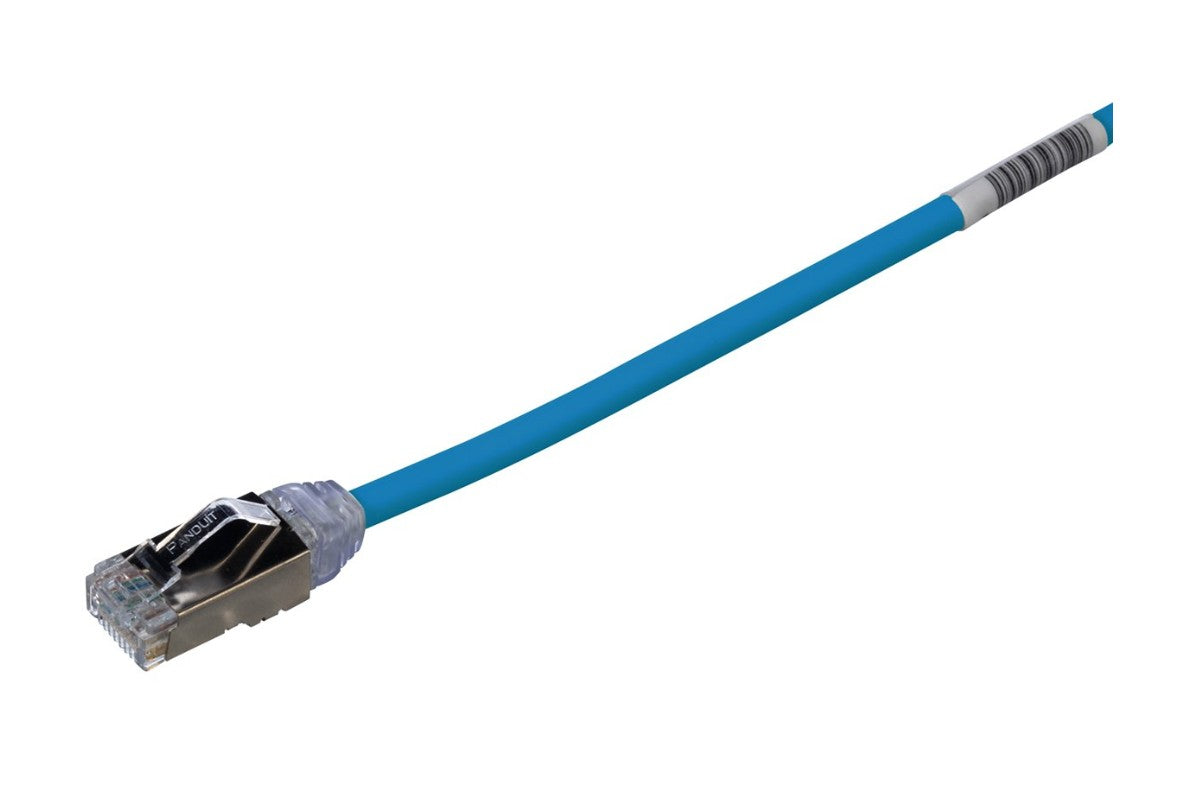 Panduit STP28X2M | Cat 6A 28 AWG Shielded Patch Cord, 2m, Off White