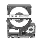 Panduit T075X000C1M-BK | PXE T075X000C1M-BK Continuous Tape Cassette