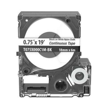 Panduit T075X000C1M-BK | PXE T075X000C1M-BK Continuous Tape Cassette