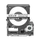 Panduit T075X000C1M-BK | PXE T075X000C1M-BK Continuous Tape Cassette
