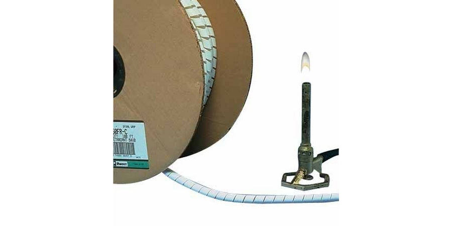 Panduit T100FR-CY | Spiral Wrap Fr 1" X 100’ Nat 1rl