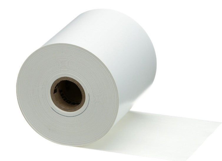 Panduit T400X000VP1Y | Printable Labeling Tape, Vinyl, White, TT, 4", RL1