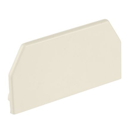 Panduit T45ECIW | T-45 End Cap Fitting, Off White