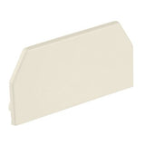 Panduit T45ECIW | T-45 End Cap Fitting, Off White