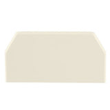 Panduit T45ECIW | T-45 End Cap Fitting, Off White