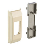 Panduit T45HEGBEI | T-45 Electrical Bracket and Box For Rectangular Outlets, Electric Ivory