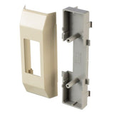 Panduit T45HEGBEI | T-45 Electrical Bracket and Box For Rectangular Outlets, Electric Ivory