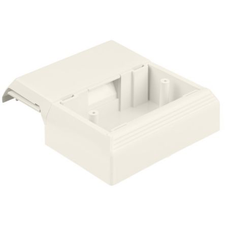 Panduit T45WCWH | T-45 Offset Box For Screw-on Faceplates, White