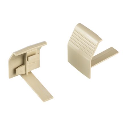 Panduit T70BCEI-X T-70 Base Coupler Fitting, Electric Ivory, Pack of 10