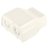 Panduit T70EEWH T-70 Entrance End Fitting, White