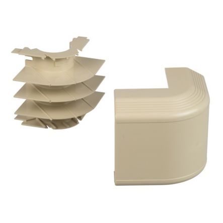 Panduit T70OCEI | T-70 Outside Corner Fitting, Electric Ivory
