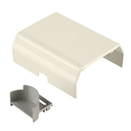 Panduit T70TRCIW T-70 Transition Fitting Cover to LD or T-45 Raceway, Off White