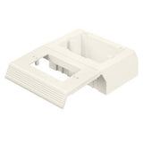 Panduit T70WCWH | Surface Raceway, T-70 Offset Box, For Screw-On Faceplates, White