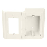 Panduit T70WCWH | Surface Raceway, T-70 Offset Box, For Screw-On Faceplates, White