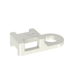 Panduit TA1S8-M | TA1S8-M Tie Anchor Mount, Natural, PA 6.6, 0.75x0.38", #8 Screw, PK1000
