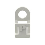 Panduit TA1S8-M | TA1S8-M Tie Anchor Mount, Natural, PA 6.6, 0.75x0.38", #8 Screw, PK1000