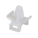 Panduit TM2PWH25-M | Cable Tie Mount, Natural, PA 6.6, Push Barb, 0.71x0.61", PK1000