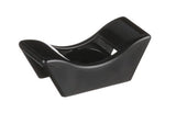 Panduit TMEH-S10-C0 | Heavy Duty Cable Tie Mount, Black, UV PA 6.6, Screw, #10, Pk100