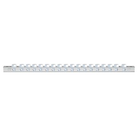 Panduit UGB2/0-414-18 | StructuredGround UGB2/0-414-18 Universal Grd Bar, Silver, Copper, Tin-Plated