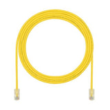 Panduit UTP28CH2YL | Category 5e performance, 28 AWG UTP patch cord with Pan-Plug Modular Plugs on each end.