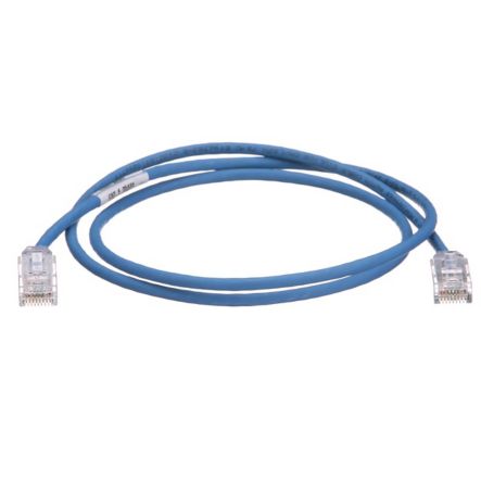 Panduit UTP28SP15MBU Category 6 Patch Cord, Utp, 28 Awg, Cm/lszh, Blue, 15 Meters