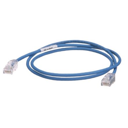 Panduit UTP28SP15MBU Category 6 Patch Cord, Utp, 28 Awg, Cm/lszh, Blue, 15 Meters