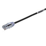 Panduit UTP28SP30BL Small Diameter 28 AWG UTP Patch Cords, 30 FT, BLACK