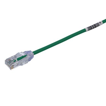 Panduit UTP28SP30GR Small Diameter 28 AWG UTP Patch Cords, 30 FT, GREEN