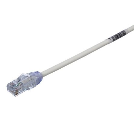 Panduit UTP28X15 | Cat 6A 28 Awg Utp Copper Patch Cord, 15 Ft, Iw