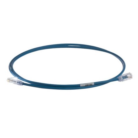 Panduit UTP28X5BU | 5 FT Patchcord, TX6A-28, Category 6A Performance, 28AWG, UTP, Blue