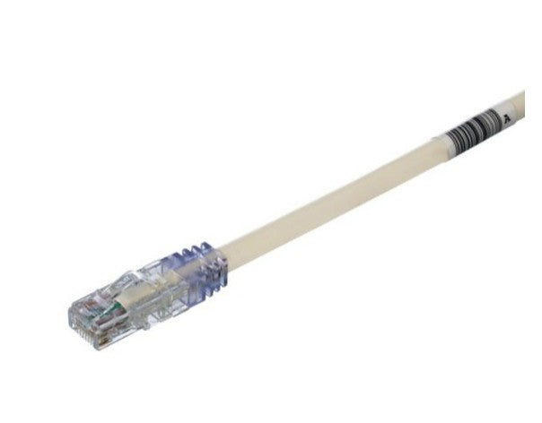 Panduit UTP6AL2M | TX6A Cat6A UTP Patch Cable Assembly, 24 AWG Solid, RJ45 to RJ45, LSZH, 2 Meter, White, T568A/B