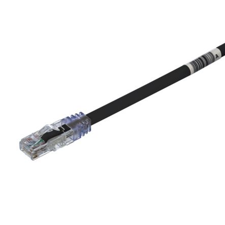 Panduit UTP6AX4BL | Cat 6A 24 Awg Utp Copper Patch Cord, 4 Ft, Black