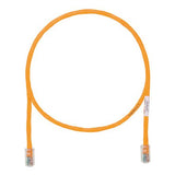 Panduit UTPCH2ORY Category 5e, UTP patch cord with Pan-Plug Modular Plugs on each end.