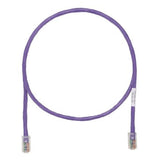 Panduit UTPCH7VLY | Copper Patch Cord, Category 5e, Violet UTP Cable, 7 Feet